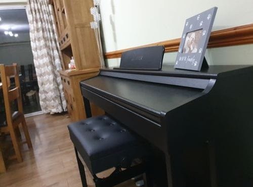 Customer photo review of Donner DDP-100 Upright Digital Piano