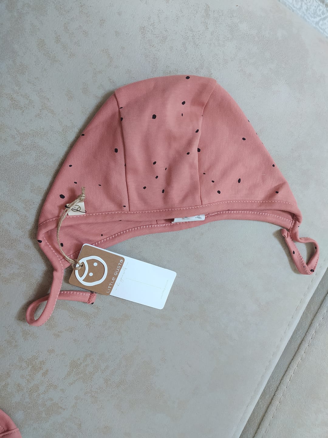 Customer photo review of İngiliz Şapka Bebek Cosmos Pembe Organik Pamuk