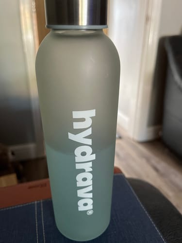 Customer photo review of Frosted Hydrava Bottle