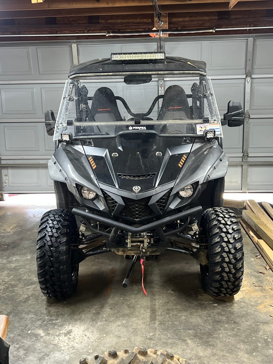 Customer photo review of 2 Inch | Yamaha Wolverine 850 X2 Front Lift Kit (2018+)