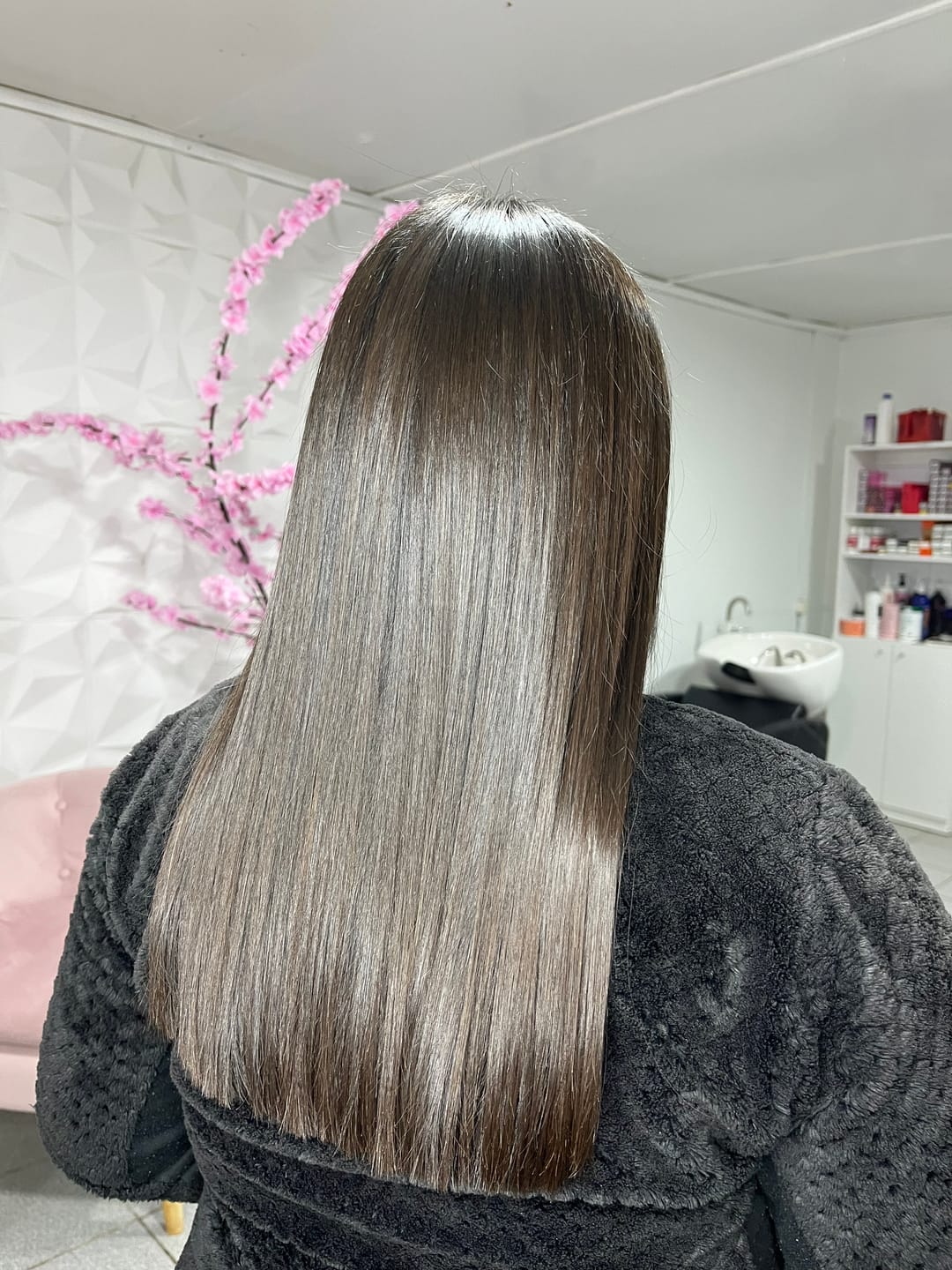 Customer photo review of Ampolla Reparación Semi Di Lino Bonmetique