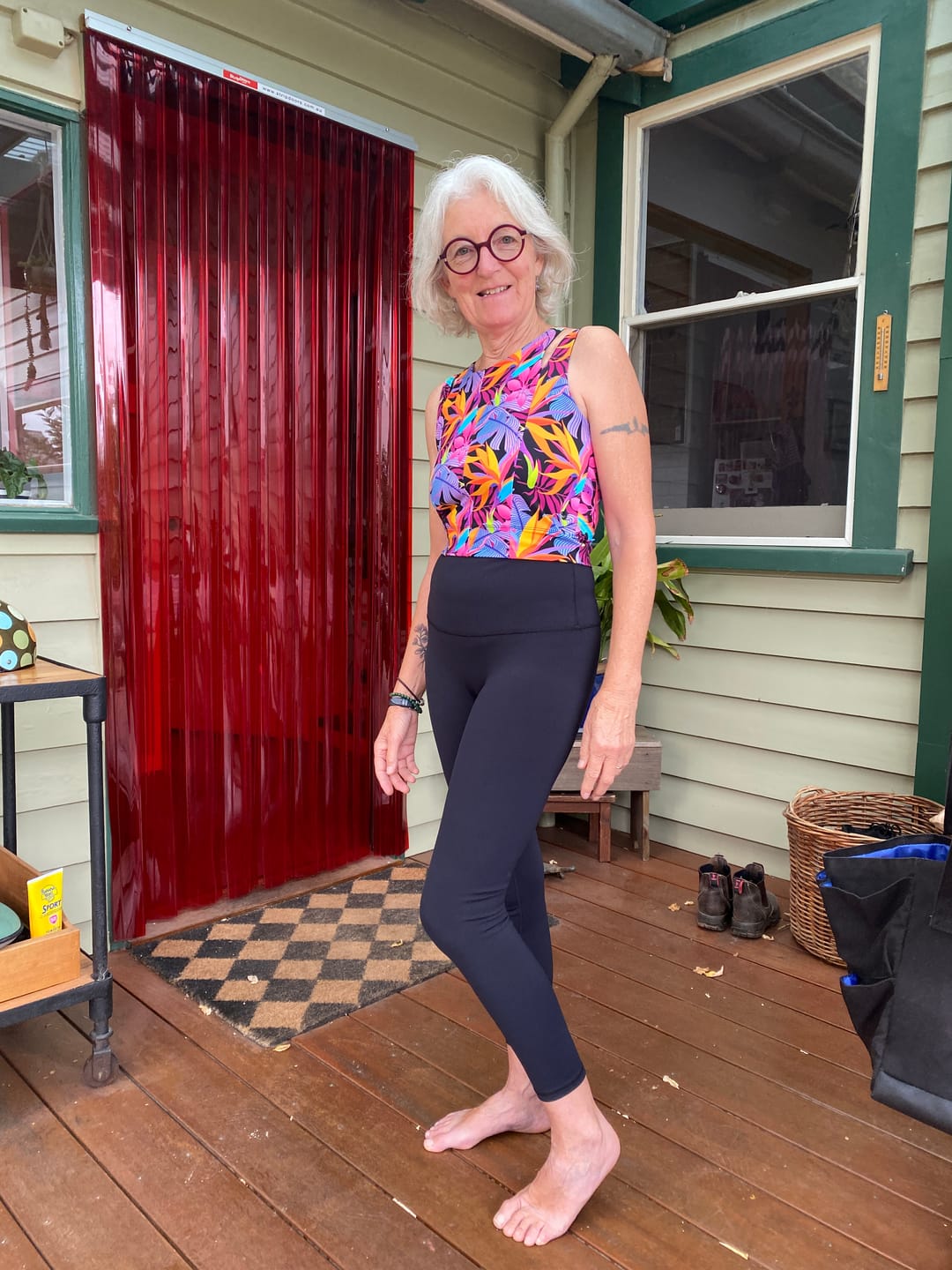 Customer photo review of Flow Clique Crop