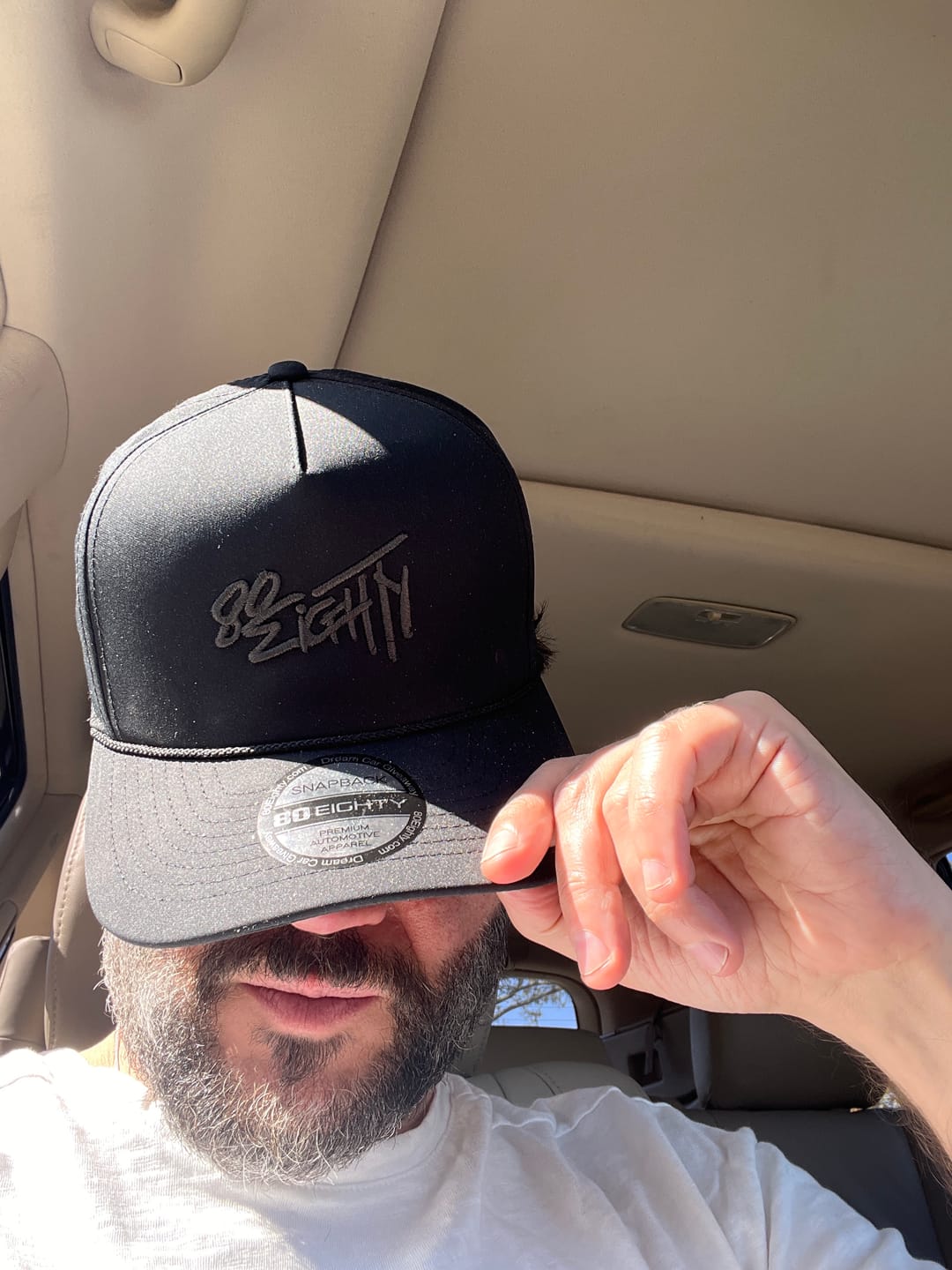 Customer photo review of 80Eighty® Triple Black Hat