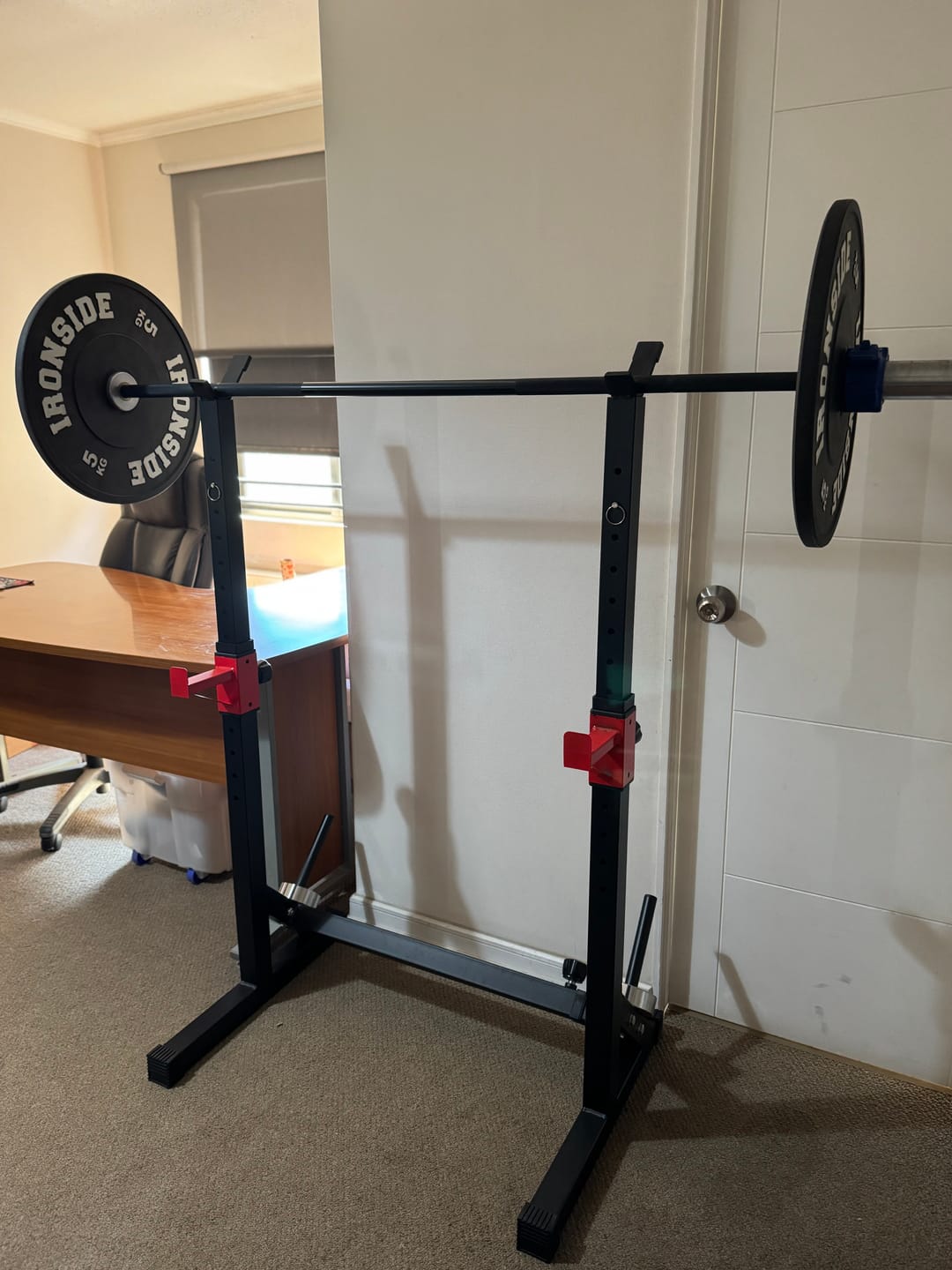 Customer photo review of Squat Rack IRONSIDE
