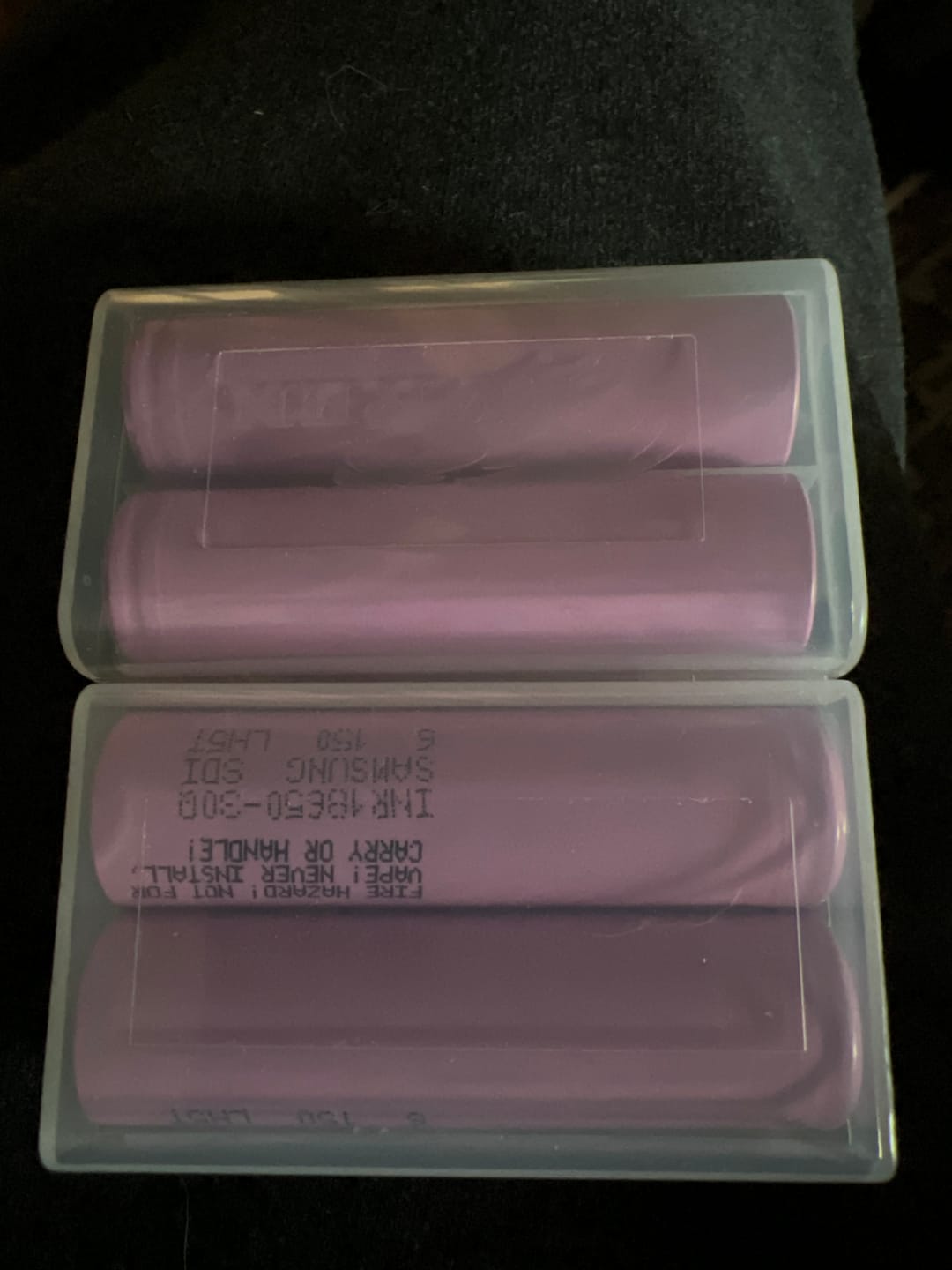 Customer photo review of Samsung 30Q 18650 3000mAh 15A Battery