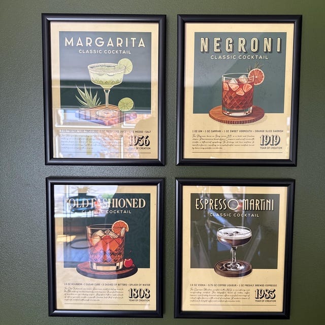 Customer photo review of Old Fashioned - Classic Cocktail Poster
