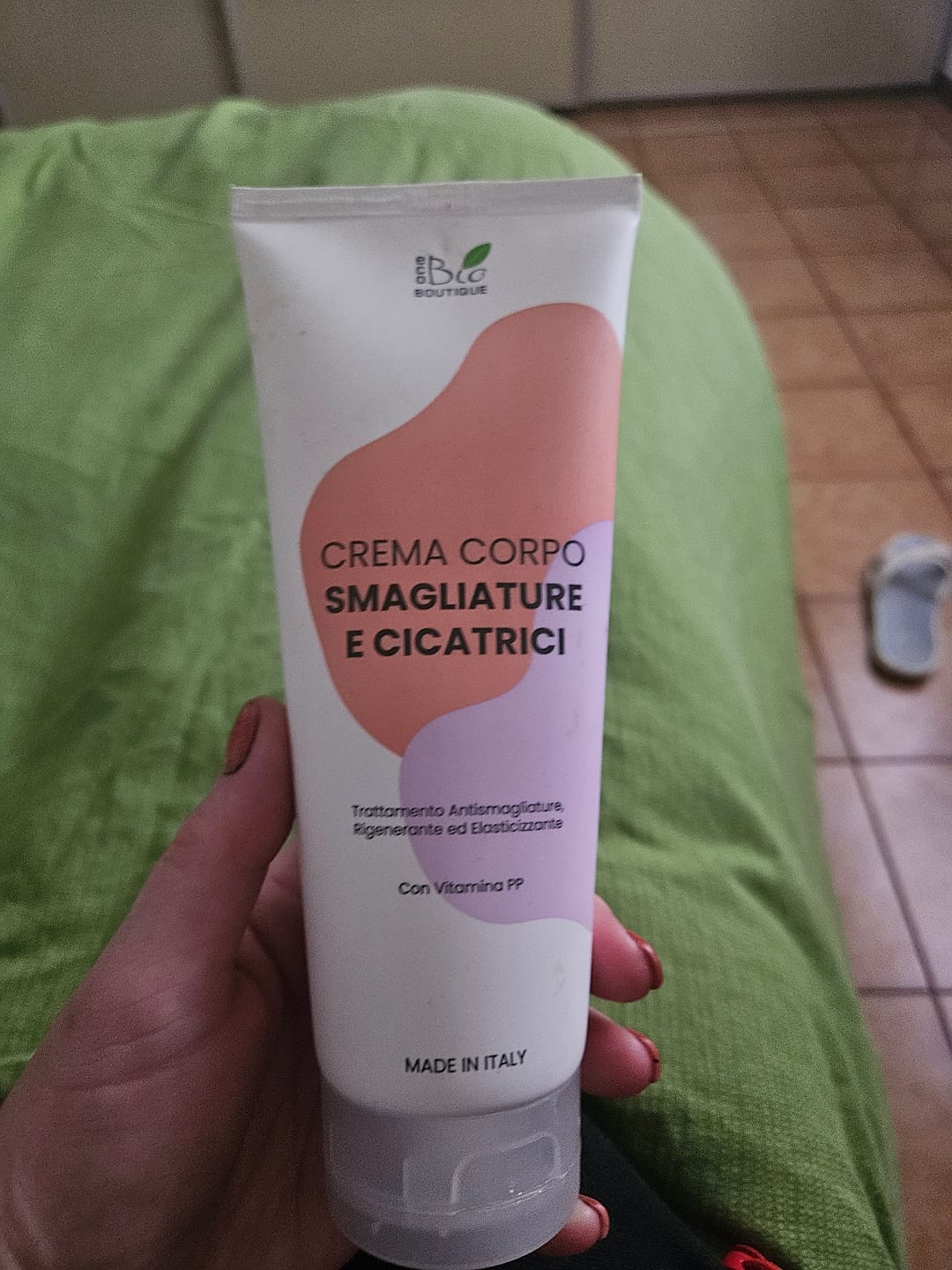 Customer photo review of Crema Corpo Smagliature e Cicatrici