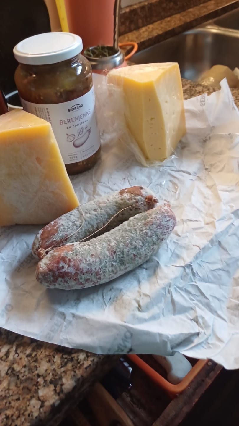 Customer photo review of Queso Chester, artesanal, picante