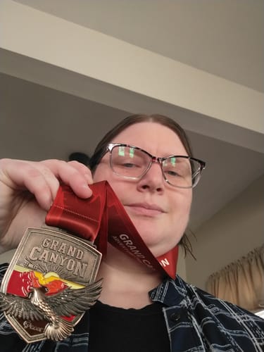 Customer photo review of Grand Canyon Virtual Challenge