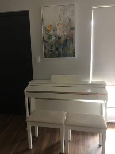 Customer photo review of Donner DDP-100 Upright Digital Piano