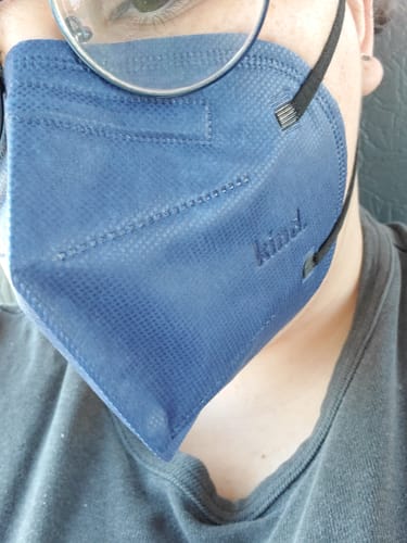 Customer photo review of KN95 Respirator Face Mask Cone Shape: Rich Bundle