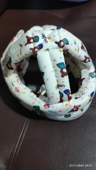 Customer photo review of Kinder-Sicherheitshelm – SafeBaby