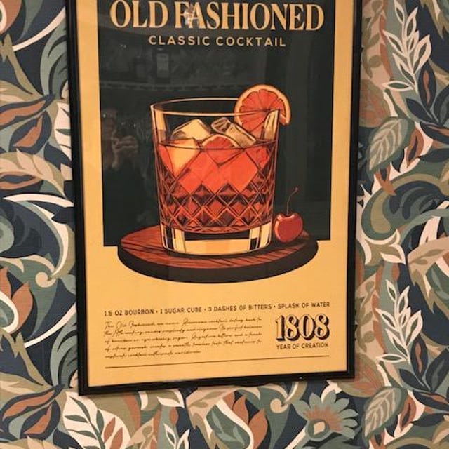 Customer photo review of Old Fashioned - Classic Cocktail Poster