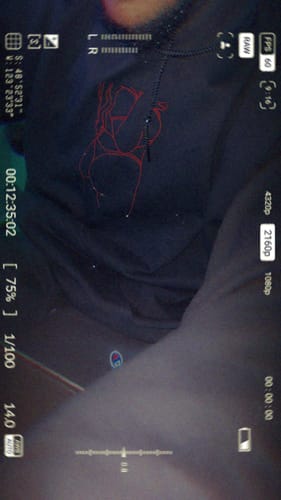 Customer photo review of Soulmate Custom Embroidered Photo Hoodie