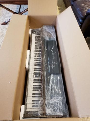Customer photo review of Donner DDP-100 Upright Digital Piano
