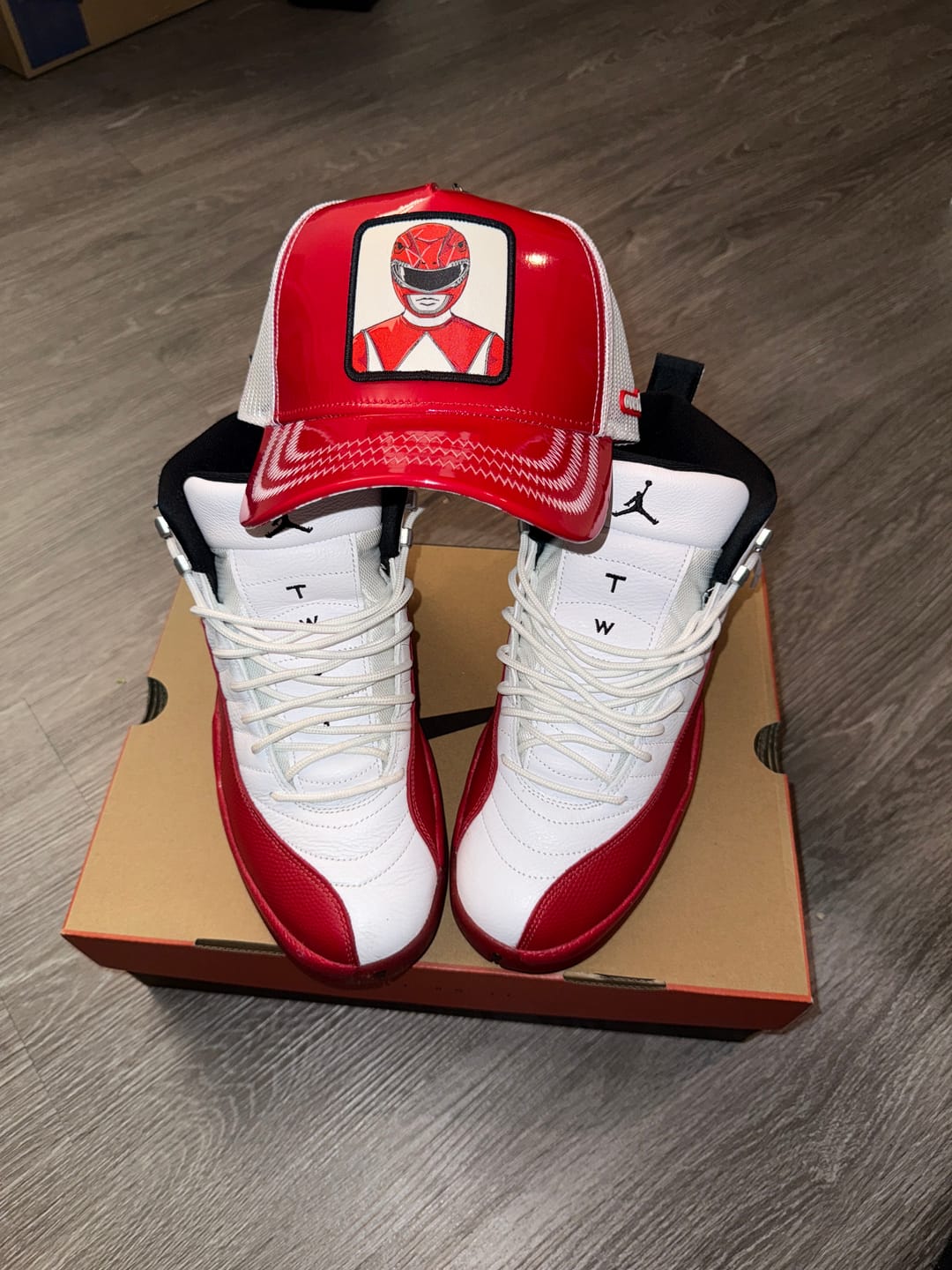 Customer photo review of OVERLORD X Power Rangers: Red Ranger Trucker Cap