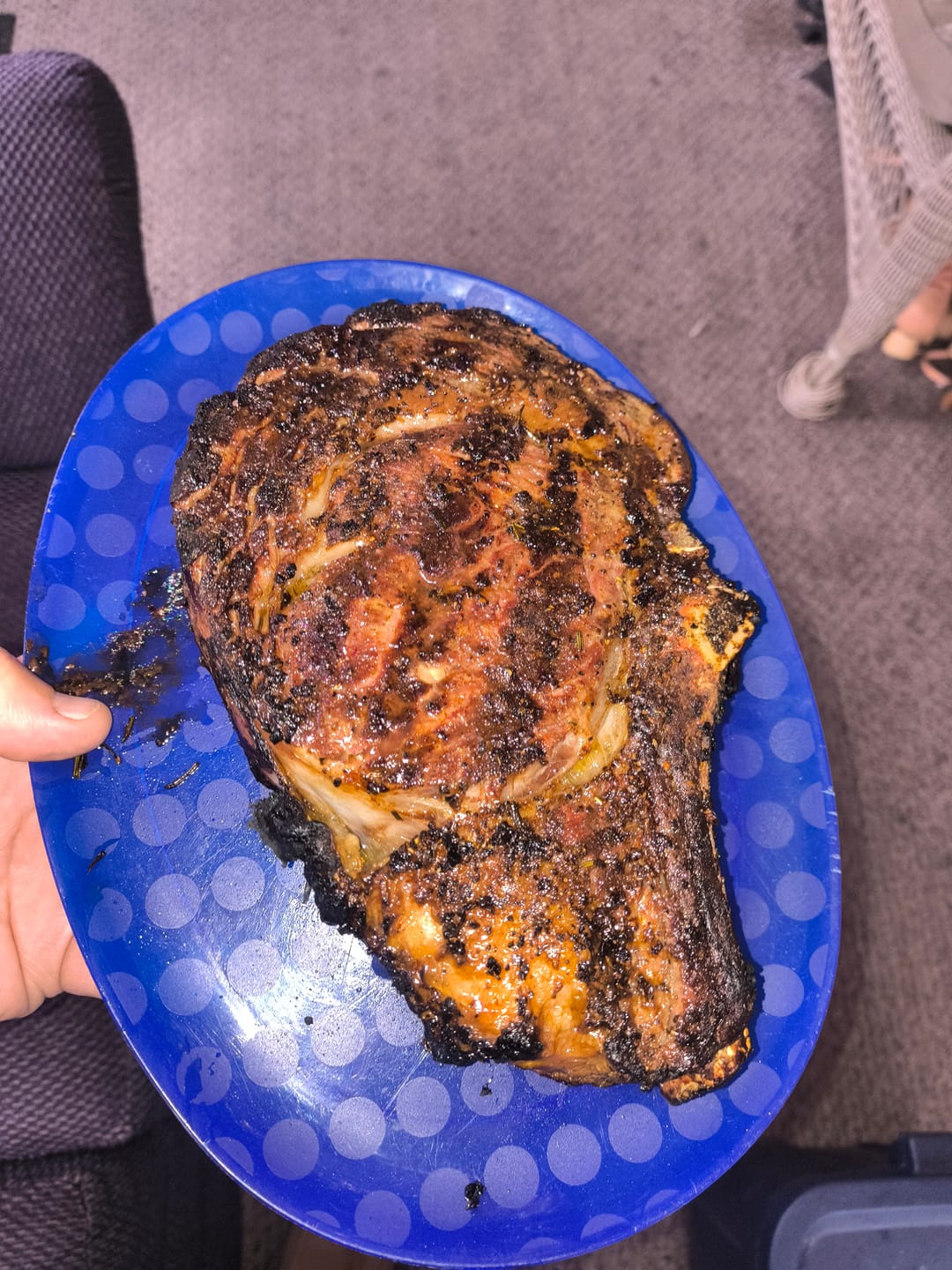 Customer photo review of FATBOY RIBEYE STEAKS