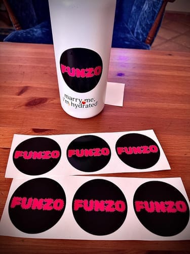 Customer photo review of Vinyl Stickers