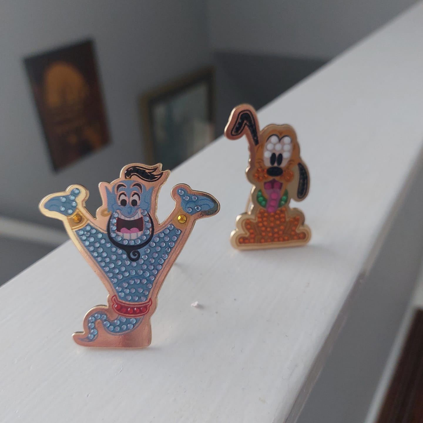 Customer photo review of Disney Crystal Art Pin Badge - Blind Bag