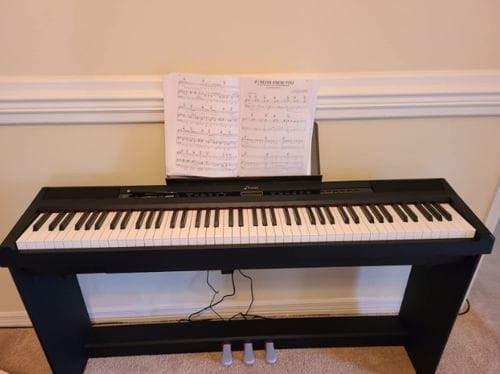 Customer photo review of Donner DEP-20 Digital Piano