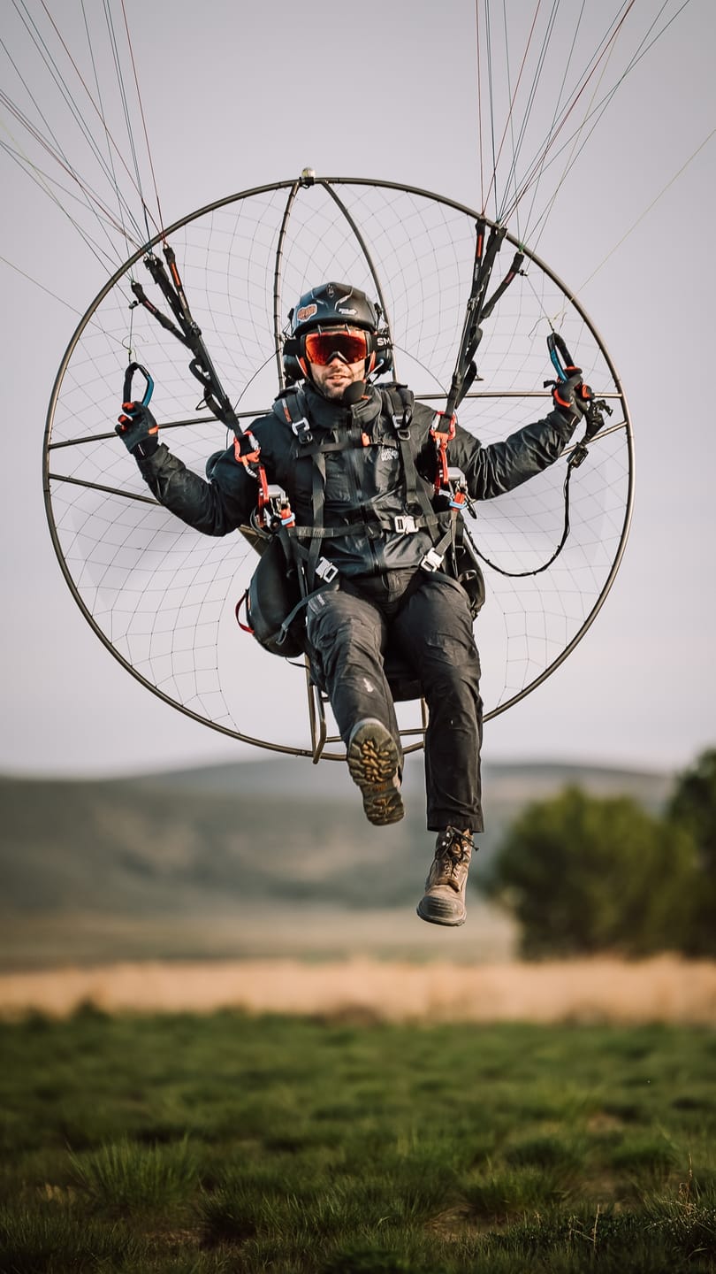 Customer photo review of 5-Day Adventure / Advanced Paramotor Training