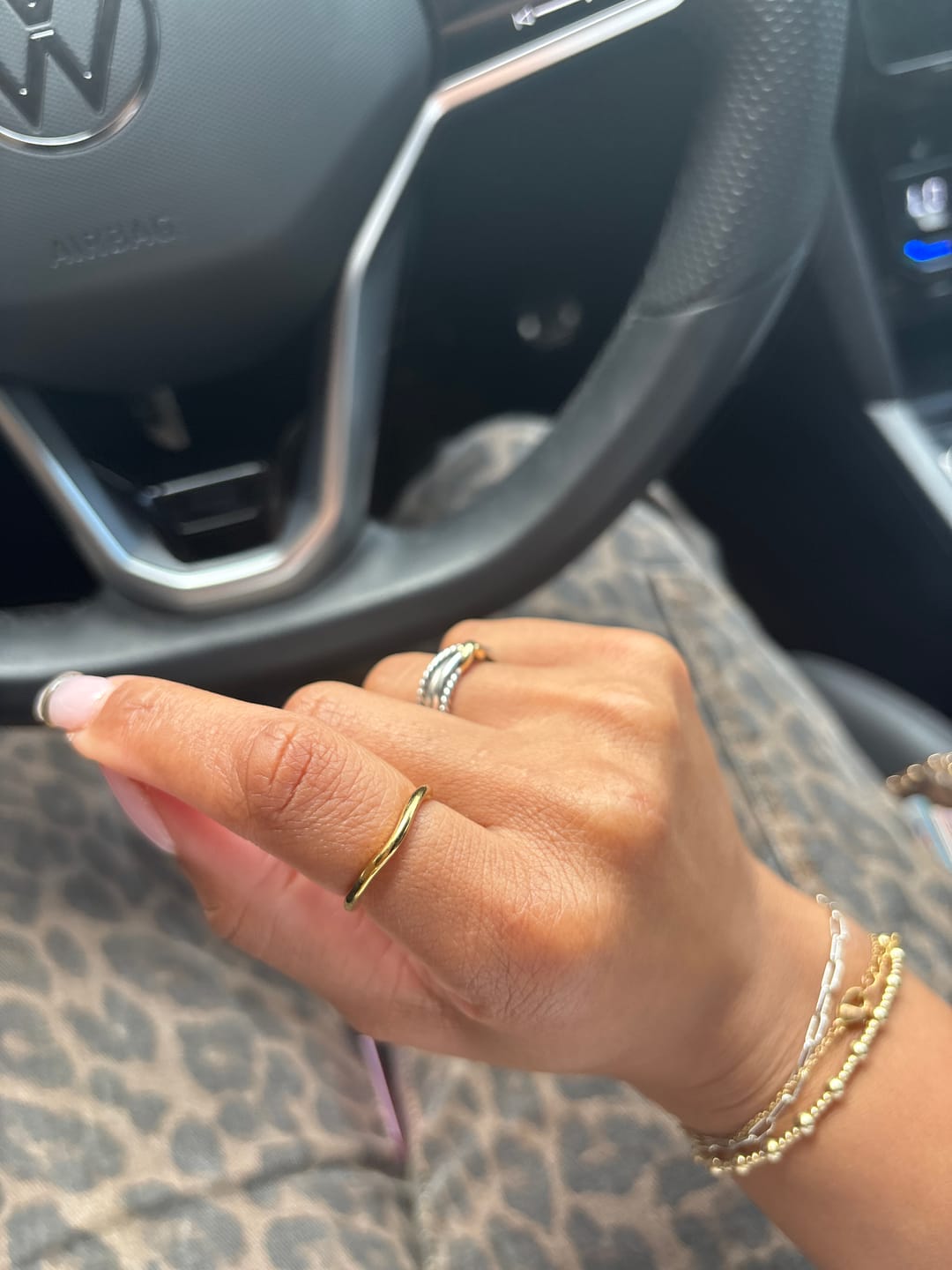 Customer photo review of Summer Solstice Gold Ring