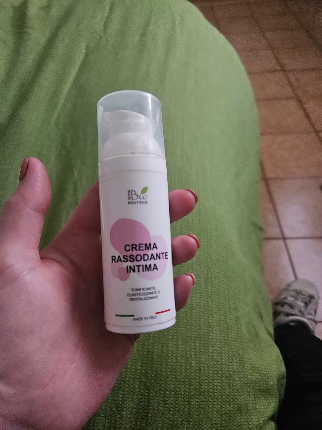Customer photo review of Crema Rassodante Intima