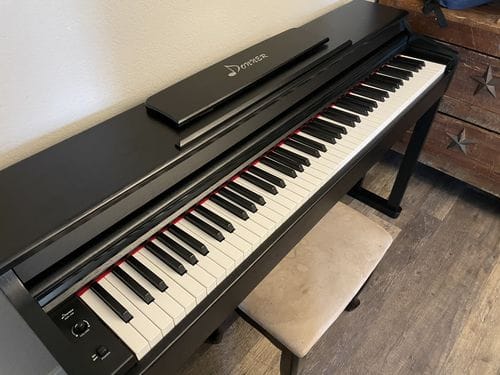 Customer photo review of Donner DDP-100 Upright Digital Piano