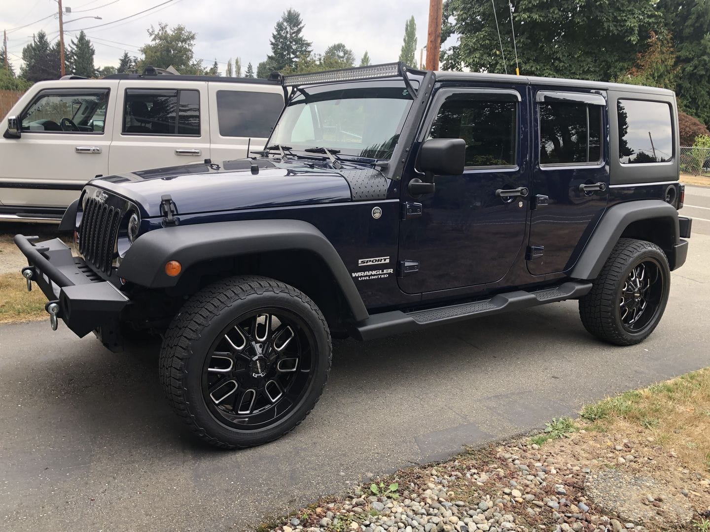 Customer photo review of Pointer Body Armors for 07-18 Jeep Wrangler JK/ JKU