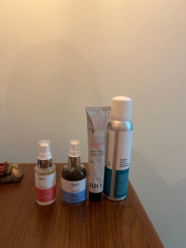 Customer photo review of Kit Sérum Firmador + Sérum Antirrugas Olhos