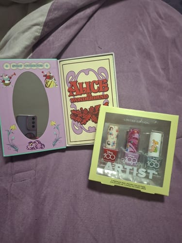 Customer photo review of Set de Esmaltes de Uñas de Alta Duración, Disney 100