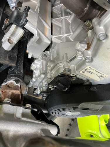 Customer photo review of RPM Polaris RZR Pro R Oil Filler Adapter Plate / Turbo Return