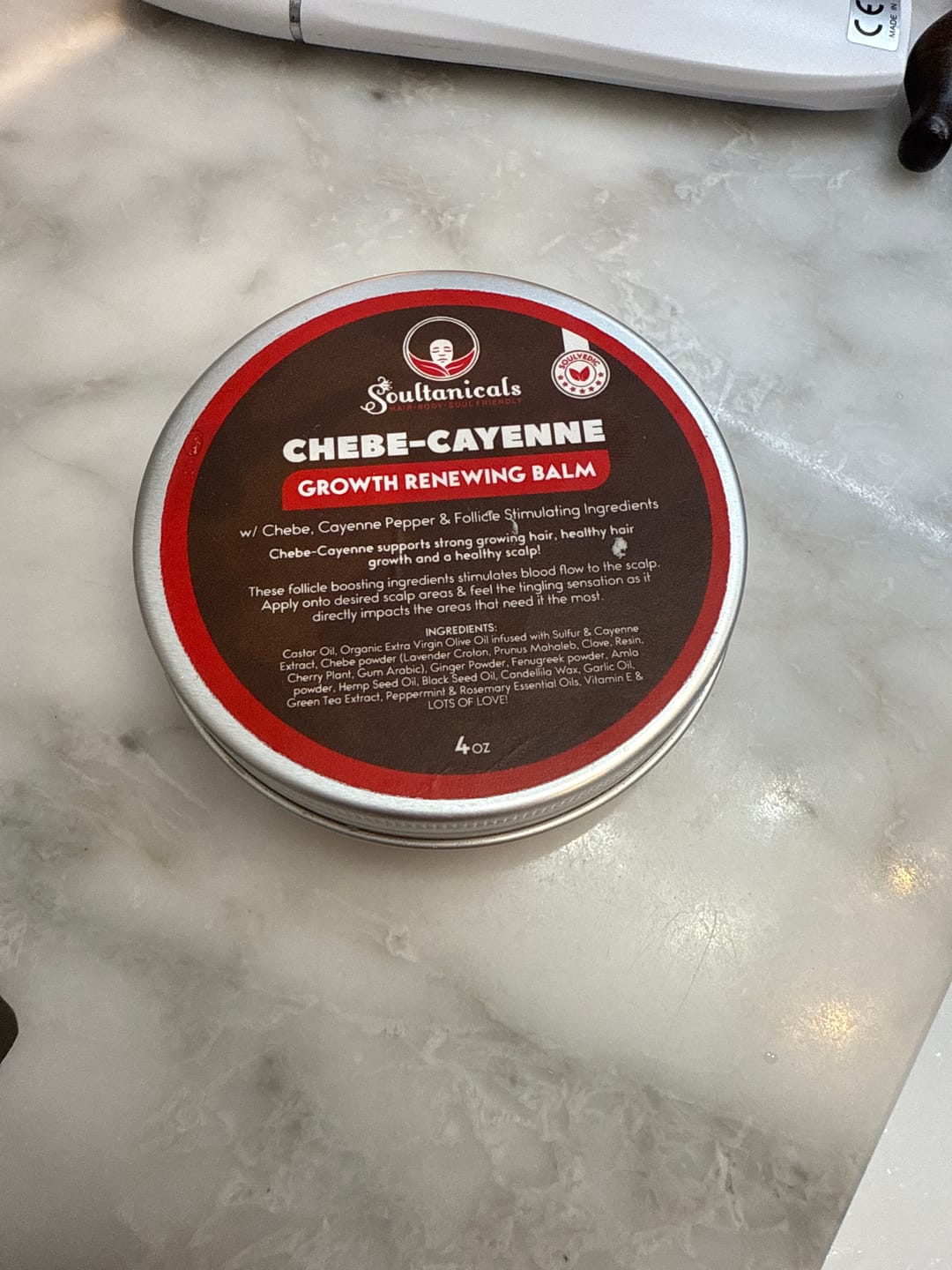 Customer photo review of Chebe-Cayenne Growth Renewing Balm