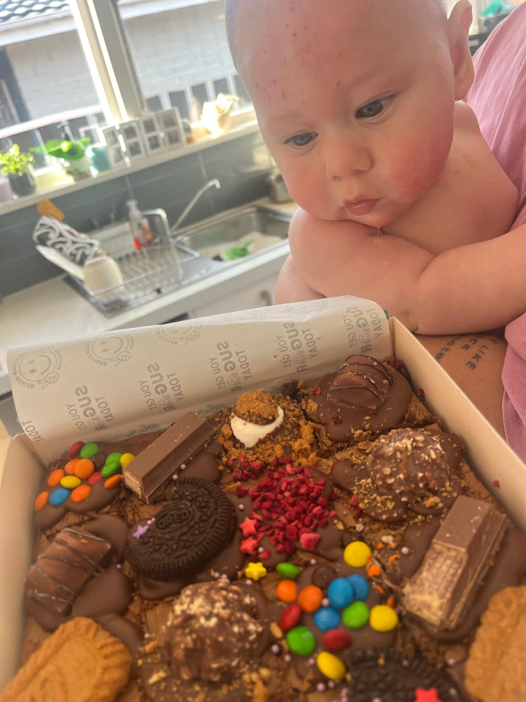 Customer photo review of Mixed assortment brownie