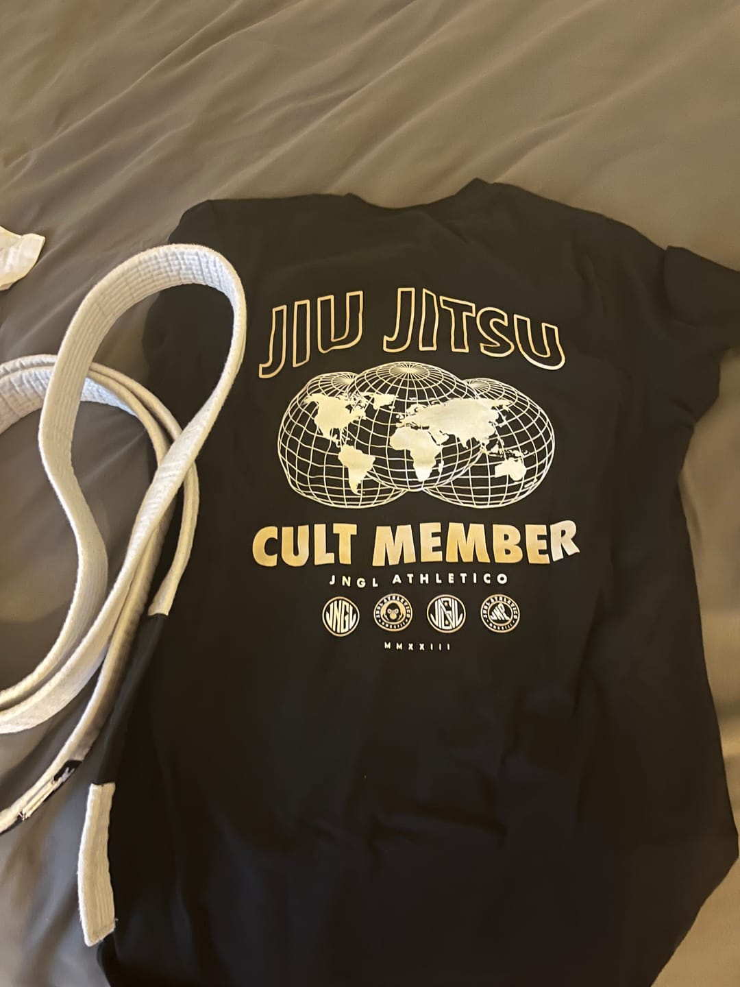 Customer photo review of Jiu Jitsu Cult Member - T-Shirt