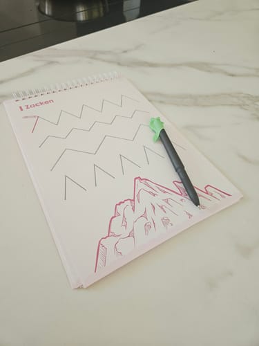 Customer photo review of Edubini Magische Übungshefte