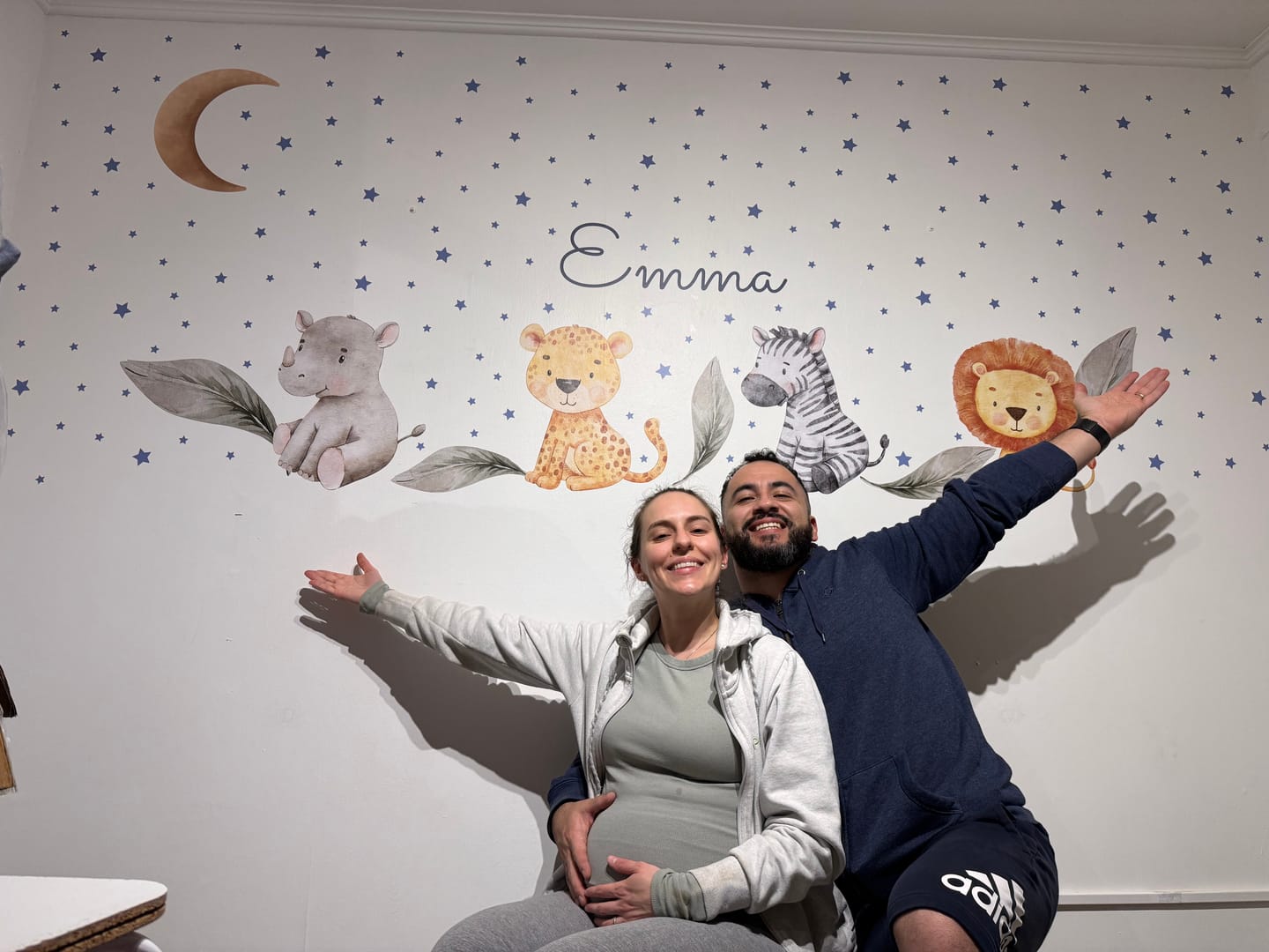 Customer photo review of Animales de la selva, luna y estrellas