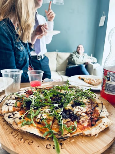 Customer photo review of Sourdough Pizza Bases