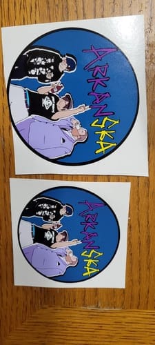 Customer photo review of Vinyl Stickers
