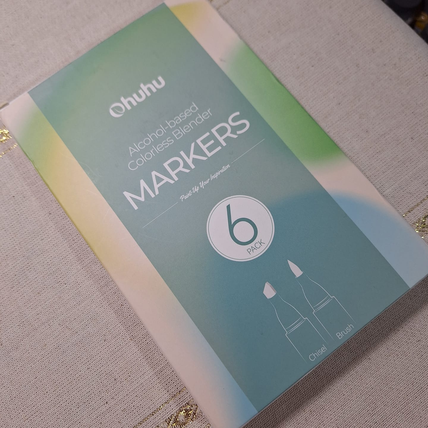 Customer photo review of Ohuhu Honolulu Colorless Blender Marker - Pack of 6