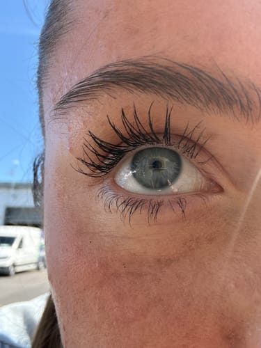 Customer photo review of Lash Growth Serum