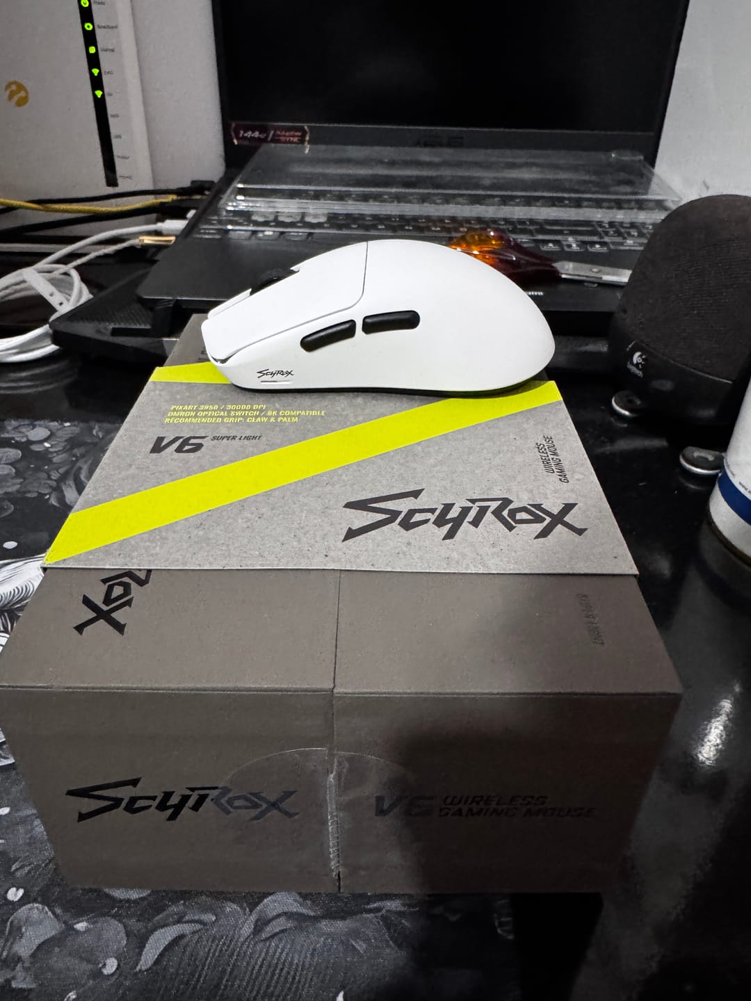 Customer photo review of Scyrox V6 8K Wireless Mouse
