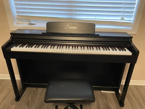 Customer photo review of Donner DDP-100 Upright Digital Piano