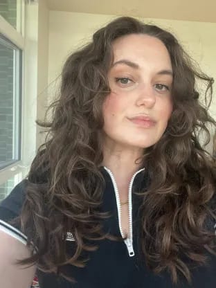 Customer photo review of LOVE CURL Cleansing Cream