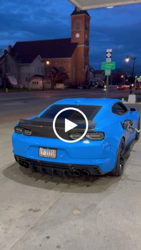 Customer video review of 2016 - 2024 Camaro Carbon Fiber Trunk Double Sided Decklid With Integrated Spoiler