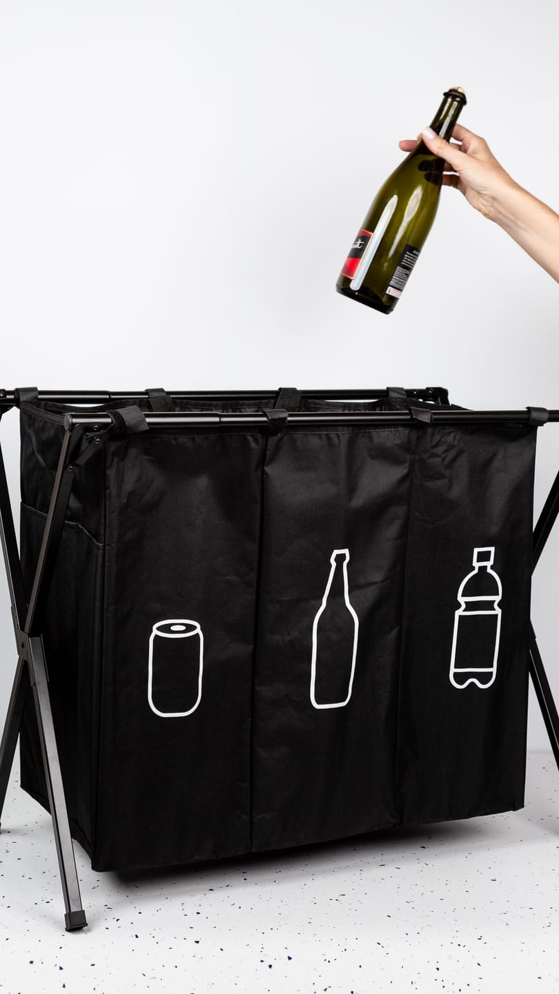 Customer photo review of Mobile Recycle Station - V3.0 (Folding Frame)