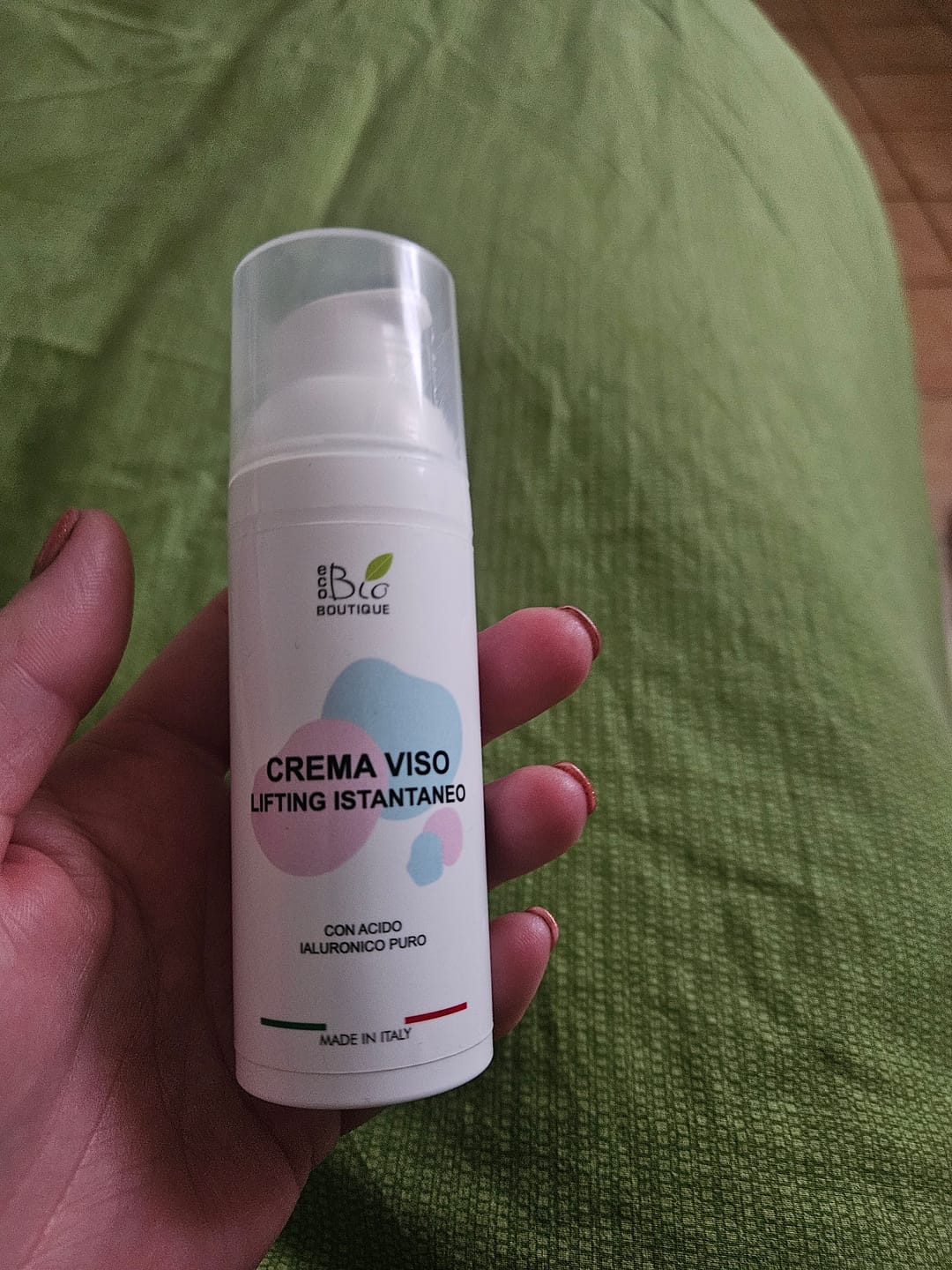 Customer photo review of Crema Viso Lifting Istantaneo