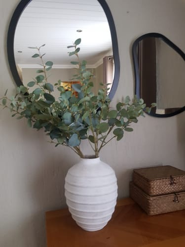 Customer photo review of Eucalyptus Sage Green Artificial Flowers