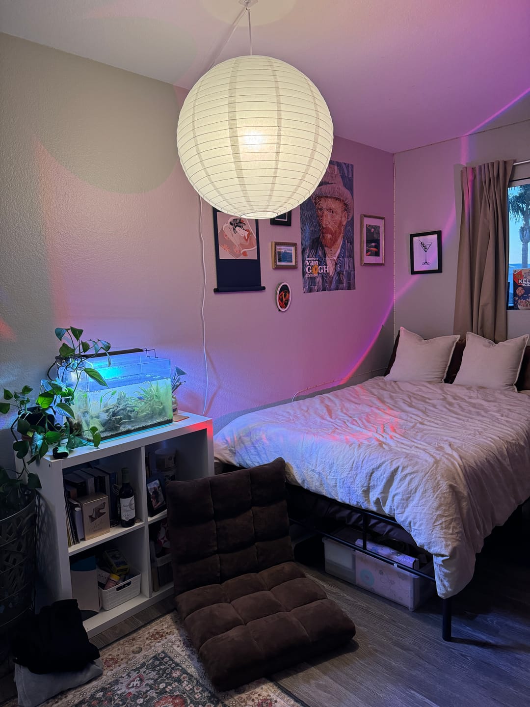 Customer photo review of 24" White Round Paper Lantern, Even Ribbing, Chinese Hanging Wedding & Party Decoration