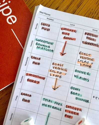 Customer photo review of Recipe Book